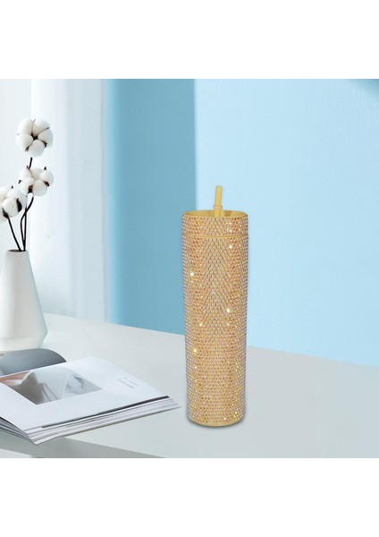 Köpüklü Tumbaları 450ml Rhinestone Tumbler Sarı 450ml (Yurt Dışından) indirimleri