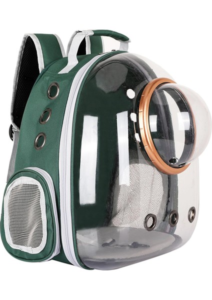 Pet Yavru Taşıyıcı Kapsül Sırt Çantası Yürüyüşü Taşıma Çantası Yeşil (Yurt Dışından) fiyatları