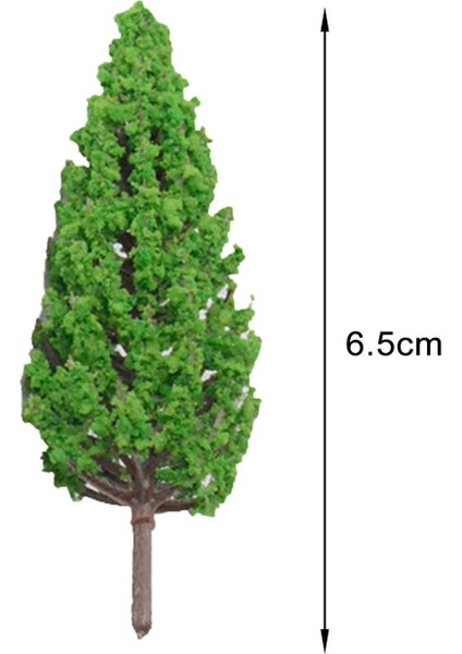 70 Parça Demiryolu Yeşil Manzara Ağacı Diorama Ağacı Kum Masa Dıy El Sanatları (Yurt Dışından)