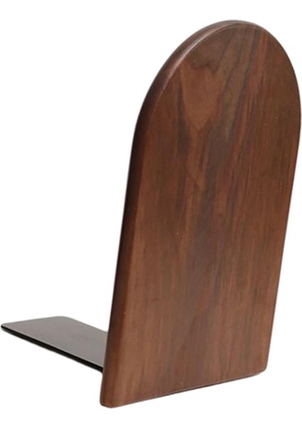 Kitap Aletleriörü Slip Book Ends Standüstü Raf Ceviz 13x8x1cm (Yurt Dışından)