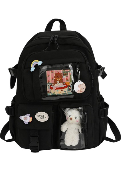Kawaii Kadınlar Sırt Çantaları Anti School Bags Rucksack Çantaı (Yurt Dışından)
