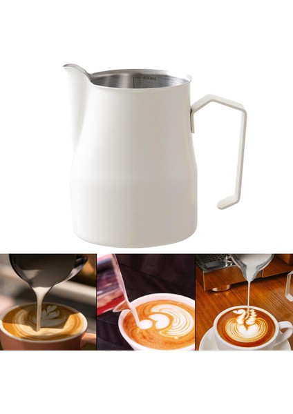 Lattes Cafe 500ml Bej Için Süt Köprü Paslanmaz Çelik Espresso Makine Parçaları (Yurt Dışından) modelleri