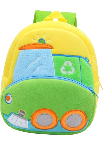 Karikatür Kitap Çantası Çantaları Çocuk Sırt Çantası Sanitasyon Kamyonu (Yurt Dışından) indirimleri