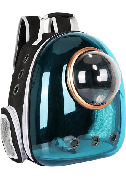 Pet Yavru Taşıyıcı Kapsül Sırt Çantası Yürüyüşü Taşıma Çantası Mavi (Yurt Dışından) fiyatları