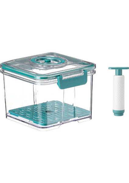 Gıda Depolama Şeffaf Pet Organizasyonu Lid Vakum Konteyneri Hava Işlemi.5l (Yurt Dışından)