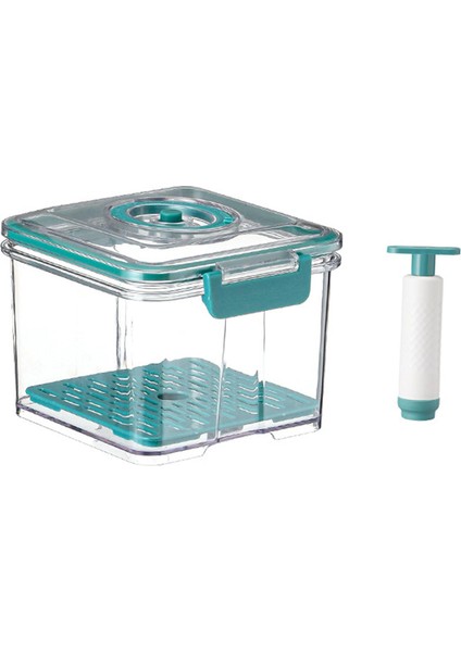 Gıda Depolama Şeffaf Pet Organizasyonu Lid Vakum Konteyneri Hava Işlemi.5l (Yurt Dışından)