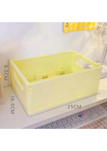 Çok Amaçlı Katlanır Depolama Sepeti Ofis Için Sarı Için Katlanabilir Depolama Kutusu (Yurt Dışından) indirimleri