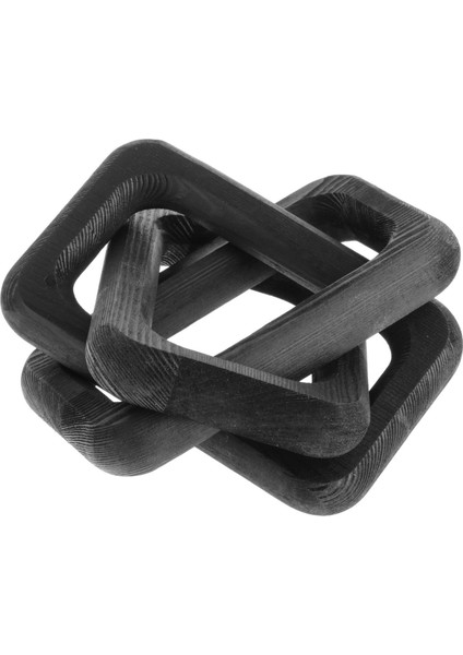 Ahşap Zincir Bağlantı Dekor Rustik Ahşap Düğüm Için Yatak Odası Sehpa Dekorasyon Siyah (Yurt Dışından) fiyatları