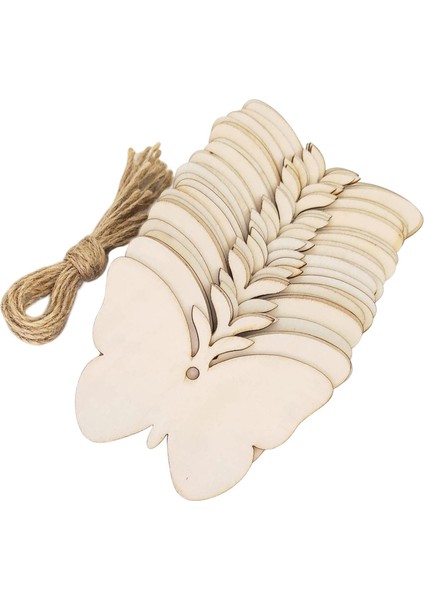 Kelebek Bitmemiş Boş Işaretler Diy Düz Plak Parti Için Dekoratif (Yurt Dışından)