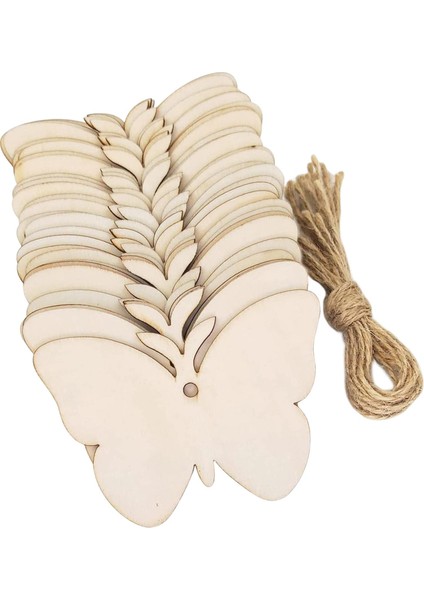 Kelebek Bitmemiş Boş Işaretler Diy Düz Plak Parti Için Dekoratif (Yurt Dışından) fırsatları