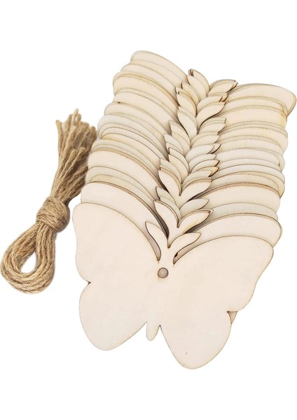 Kelebek Bitmemiş Boş Işaretler Diy Düz Plak Parti Için Dekoratif (Yurt Dışından) indirimleri