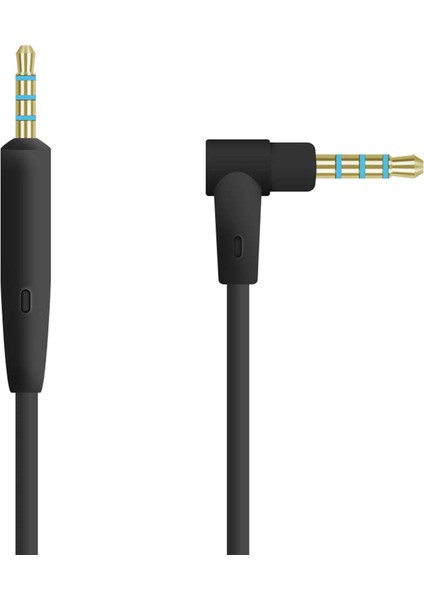 Qc35 Qc45 Yedek Siyah Için 2,5 Mm Ila 3,5 Mm Ses Kablosu Kulaklık Kablosu (Yurt Dışından)