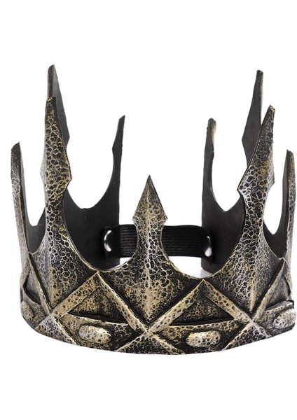 Kral Erkek Taç Tiara Dekoratif Ortaçağ Adamları Cosplay Dekorasyonları Balo Altın (Yurt Dışından) fiyatları