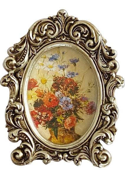 Fotoğraf Çerçevesi Fotoğraf Tutucu Tablo Merkez Parçası Tatil Masaüstü Resim Çerçeve Altın Dış Çerçeve 10cmx12cm (Yurt Dışından)