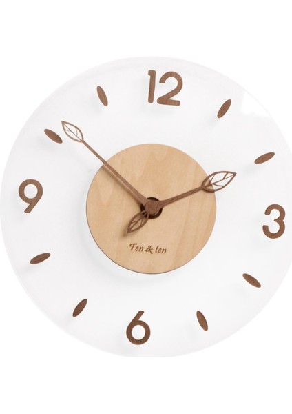 Modern Minimalist Akrilik Duvar Saati Sessiz Motor Oturma Odası Ev Dekoru 12ınch (Yurt Dışından)