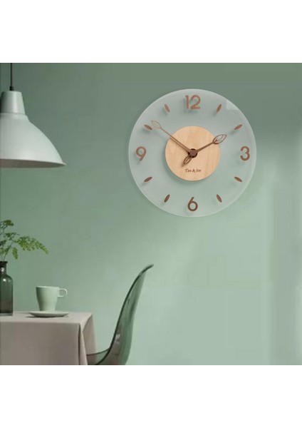 Modern Minimalist Akrilik Duvar Saati Sessiz Motor Oturma Odası Ev Dekoru 12ınch (Yurt Dışından) fırsatları