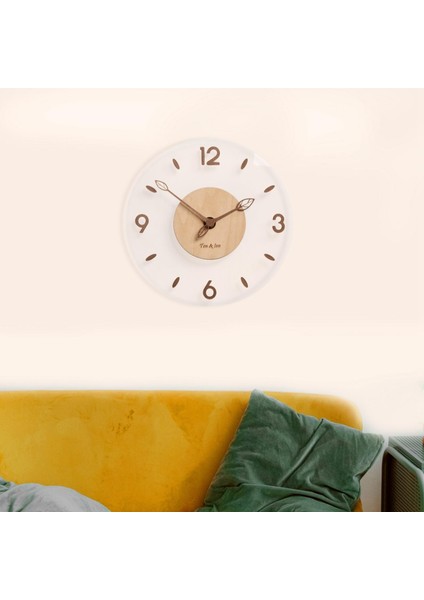 Modern Minimalist Akrilik Duvar Saati Sessiz Motor Oturma Odası Ev Dekoru 12ınch (Yurt Dışından) indirimleri