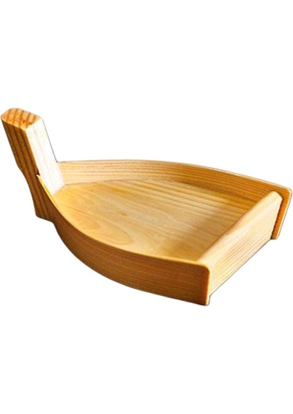 Ahşap Tekneler Tepsi Tabağı Balık Partisi Takım Için (Yurt Dışından)