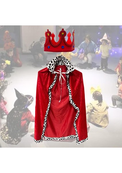 Cosplay Kids Cadılar Bayramı Kostüm Ortaçağ Prens Mantle Robe (Yurt Dışından)