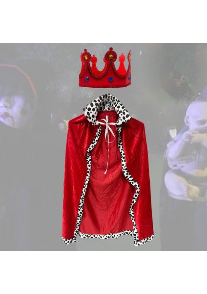 Cosplay Kids Cadılar Bayramı Kostüm Ortaçağ Prens Mantle Robe (Yurt Dışından)