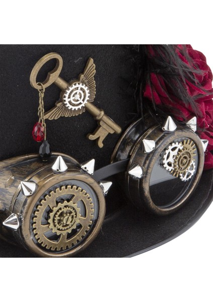 Erkek Kadın Steampunk Üst Şapka Vintage Steampunk Vites Parti Yenilik Öğesi (Yurt Dışından) indirimleri