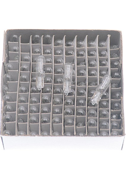 100x T5 Ampul Farlar Lambası 12v Araba Işıkları 1.2w Araba Stil (Yurt Dışından)