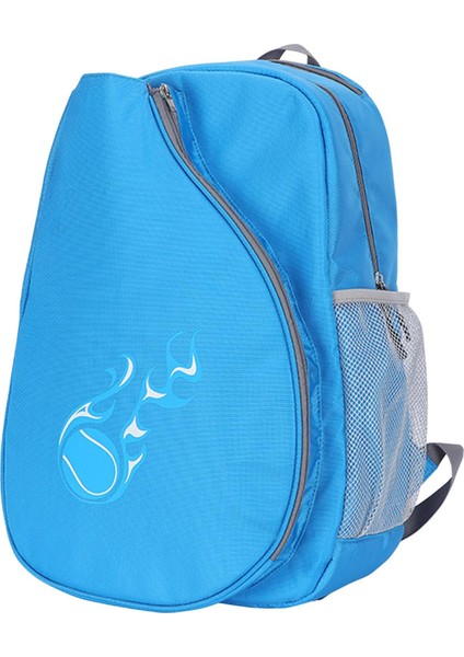 Tenis Raket Sırt Çantası Erkekler Dayanıklı Badminton Rucksack Spor Mavisi (Yurt Dışından)