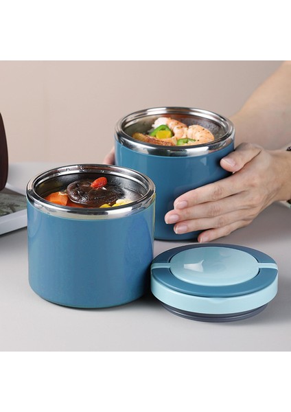 Termal Bardak Vakum Bento Öğle Yemeği Kutusu Yulaf Lapası Öğle Yemeği Kutusu Çorba Kupası Ofis 1000ml (Yurt Dışından) fırsatları