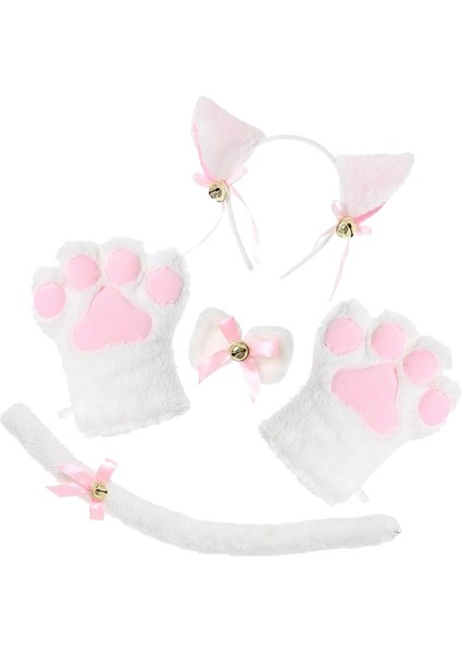 Anime Kedi Kostüm Cosplay Kafa Bandı Başlık Hayvan Peluş Hediyeler Giyin (Yurt Dışından) modelleri
