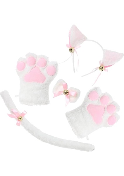Anime Kedi Kostüm Cosplay Kafa Bandı Başlık Hayvan Peluş Hediyeler Giyin (Yurt Dışından) fırsatları