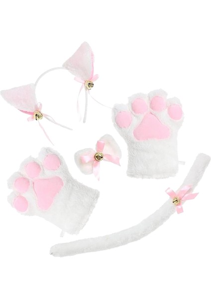 Anime Kedi Kostüm Cosplay Kafa Bandı Başlık Hayvan Peluş Hediyeler Giyin (Yurt Dışından) indirimleri
