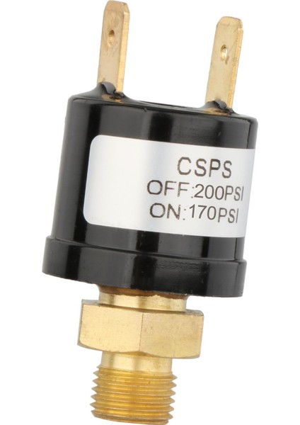 Ağır Hizmet Tipi Hava Kompresörü Basınç Kontrol Anahtarı, Bakır, Hava 170-200 Psi (Yurt Dışından) modelleri