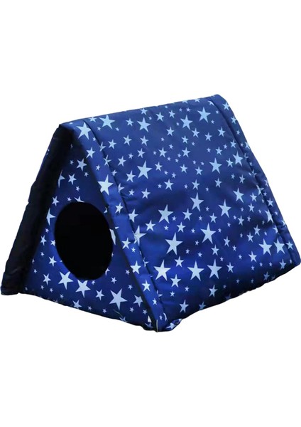 Açık Kedi Evi Hava Durumu Geçirmez Köpek Kulübesi Nefes Alabilir Kedi Evi 35cmx30cmx35cm (Yurt Dışından)