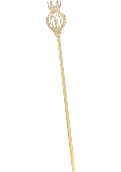 Parti Düğün Güzellik Yarışması Için Rhinestone Scepter Pageant Prensi Aureate (Yurt Dışından)