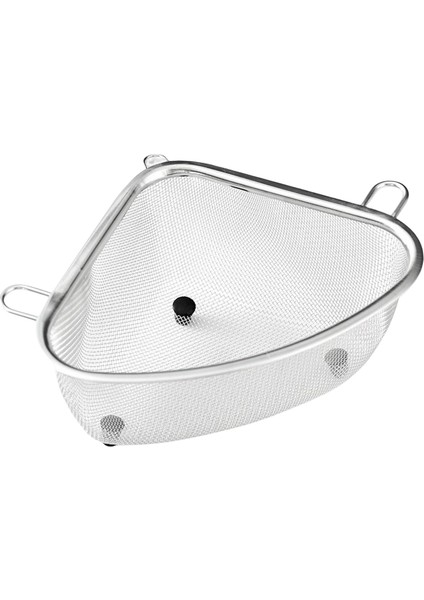 Sepet Asma Için Lavabo Organizatör Paslanmaz Çelik Üzerinde Kevgir Üçgen Süzgeç (Yurt Dışından) indirimleri