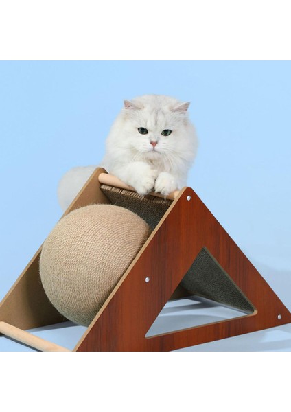 Kedi Çizik Topu Etkileşimli Oyuncak Kapalı Kedi Oyuncak, Kedi Çizik Tahtası L (Yurt Dışından)