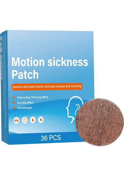 Carickness Sticker Airsickness Patch Seas Bovendness Için Araba Sürüşleri Trenler (Yurt Dışından) fiyatları