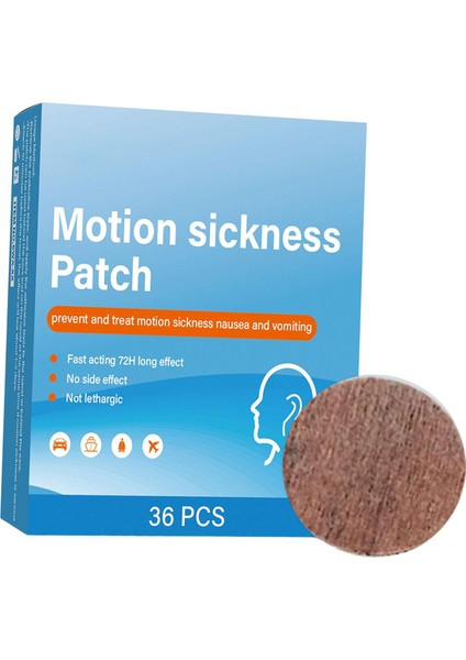 Carickness Sticker Airsickness Patch Seas Bovendness Için Araba Sürüşleri Trenler (Yurt Dışından) fırsatları