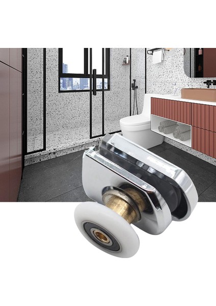 Banyo Cam Kapı Runner Kapı Duş Ekranı Için Kapı Silindiri Üstü (Yurt Dışından) indirimleri