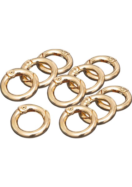 10pcs Yuvarlak Yay Snap Hooks Anahtar Zincirler Için Yay Karabinası Çanta Aureate 20mm (Yurt Dışından) fiyatları