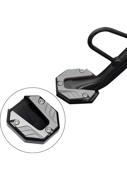 Motosiklet Kickstand Destekleme Pad Evrensel Dayanıklı Yedek Parçalar Premium Gri (Yurt Dışından) fırsatları