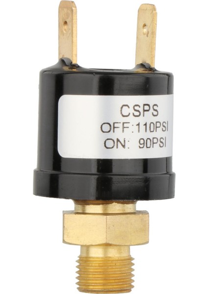 Ağır Hizmet Tipi Hava Kompresör Basınç Kontrol Anahtarı 12v Bakır 1/8 Inç Uç 90-110 Psi (Yurt Dışından)