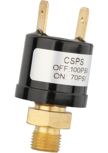 Ağır Hizmet Tipi Hava Kompresör Basınç Kontrol Anahtarı 12v Bakır 1/8 Inç Uç 70-100 Psi (Yurt Dışından) fiyatları