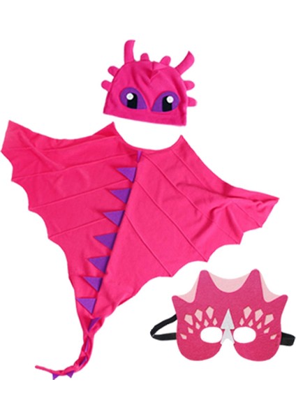 Ejderha Kostüm Pelerin Dinozor Kostüm Kostüm Cosplay Aksesuar Şapka (Yurt Dışından) fiyatları