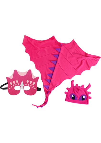 Ejderha Kostüm Pelerin Dinozor Kostüm Kostüm Cosplay Aksesuar Şapka (Yurt Dışından) modelleri