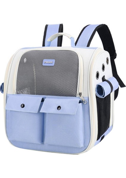 Pet Kedi Tyıcı Sırt Çantası Çıkabilir Havalandırma Açık Maviye Için Evcil Seyahat Çantası (Yurt Dışından) fiyatları