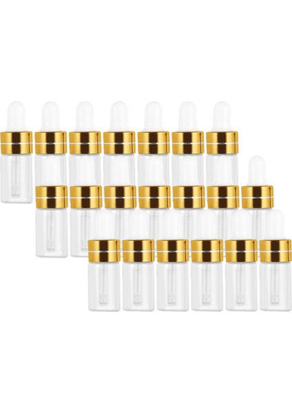 Parfüm Yağları Için Sızdır Yalıplı 20x Cam Damlalı Şişeler Altın 2ml (Yurt Dışından) fiyatları