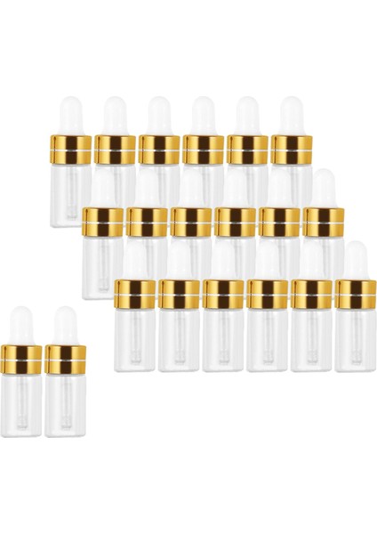 Parfüm Yağları Için Sızdır Yalıplı 20x Cam Damlalı Şişeler Altın 2ml (Yurt Dışından) indirimleri