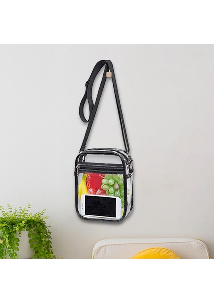 Şeffaf Çanta Crossbody Bag Kozmetik Çanta Kapasitesi Stadyum Büyük Büyük (Yurt Dışından) fırsatları