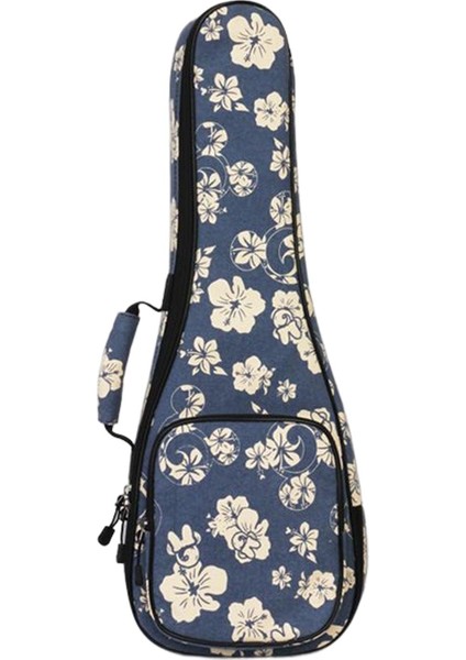Ukulele Taşıma Kasa Su Geçirmez Sırt Çantası, Ayarlanabilir Kayışlarla Dolu Kalınlıkta 23 Inç Mavi (Yurt Dışından)